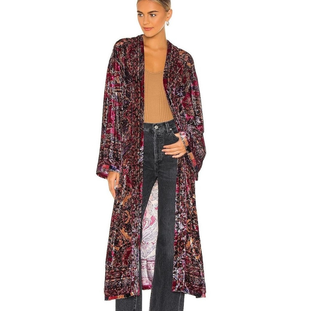 Free People - Velvet “Enchanted Robe” - Picture 3 of 7